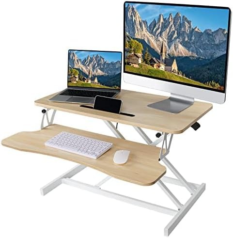 SHUWEI スタンディングデスク 卓上 SW-004