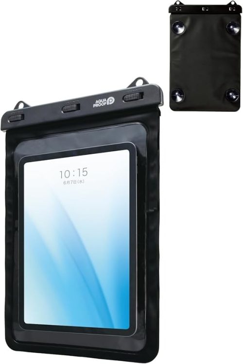 エレコム(ELECOM) タブレット用防水ケース TB-WPSB13BK