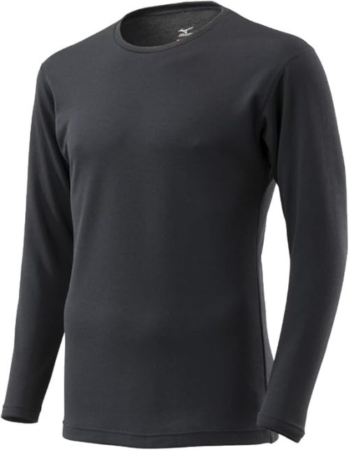 ミズノ(MIZUNO) ブレスサーモアンダーウエア 中厚 for Active クルーネック長袖シャツ C2JAA631