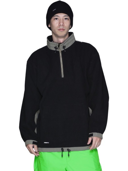 ポンタペス(PONTAPES) スノーウェア ハーフジップ プルオーバー PONF-200B