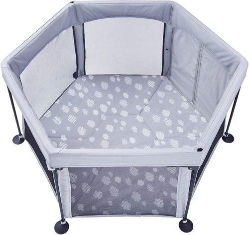日本育児 洗えてたためるポータブルベビーサークル
