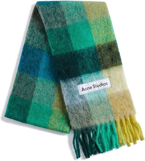アクネ ストゥディオズ(Acne Studios) モヘアチェックスカーフ