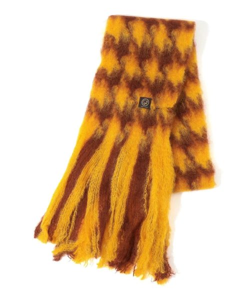 マンタス エスカライ(MANTAS EZCARAY) フリンジチェックストール