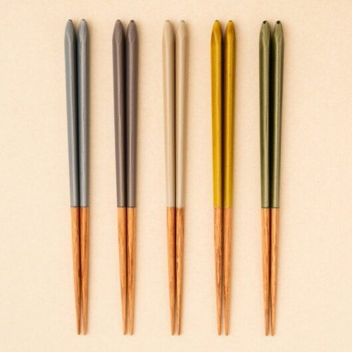 マツ勘(MATSUKAN) UTSUWATO 23cm うつわと、楽しむ 三角 食洗対応箸 utsuwato