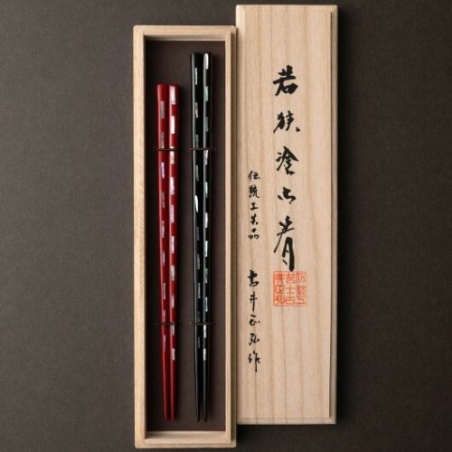 マツ勘(MATSUKAN) 桐箱夫婦 貝きりこ G-12144