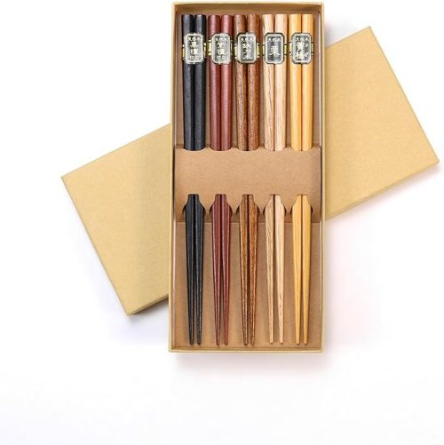 良木工房(YOSHIKI) 木製箸 5膳セット YK-C5