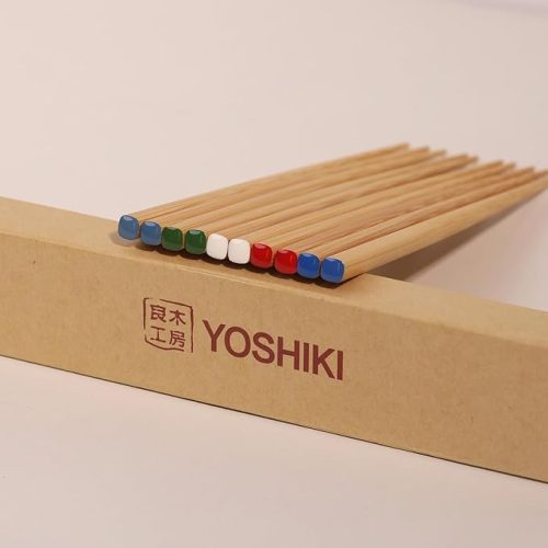 良木工房(YOSHIKI) 竹製 箸セット 5膳入 YK-BC5N