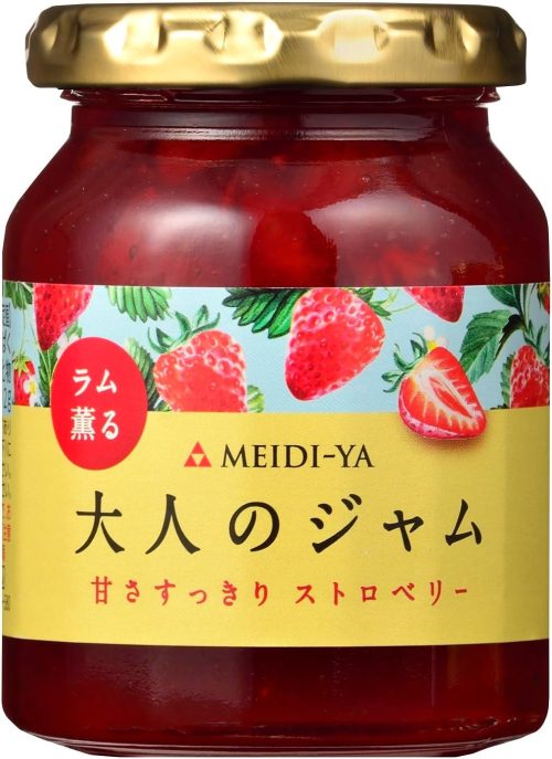 明治屋 大人のジャム ラム薫る 甘さすっきりストロベリー