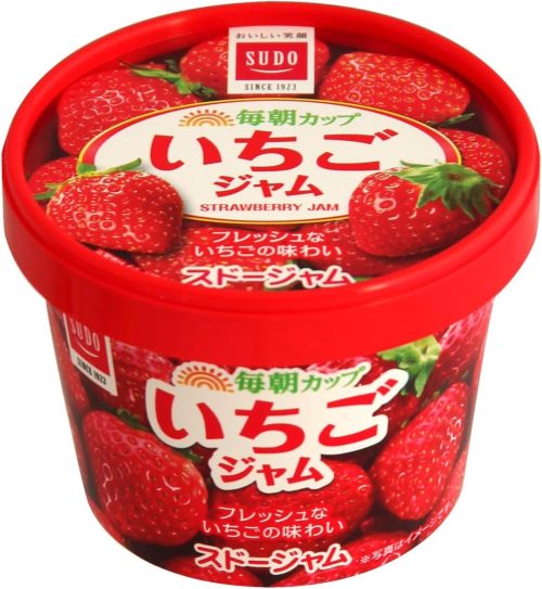 スドージャム 毎朝カップ いちごジャム