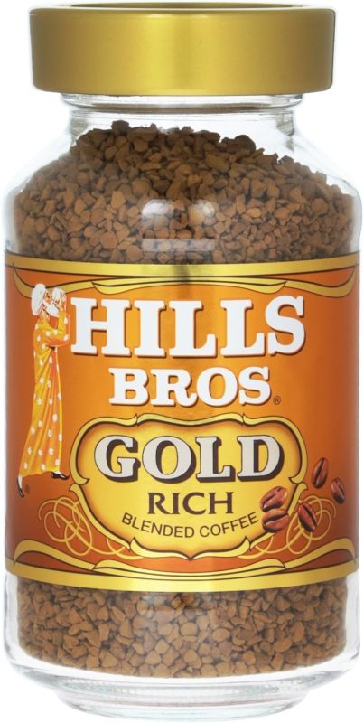 日本ヒルスコーヒー ヒルス ゴールド 瓶 インスタントコーヒー
