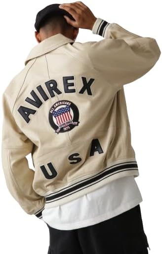 アヴィレックス(AVIREX) ライト シグネチャー バーシティ ジャケット