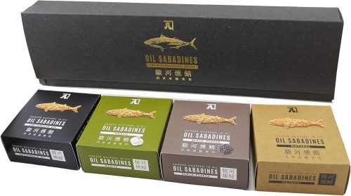 かねはち 4缶ボックスセット オイルサバディン
