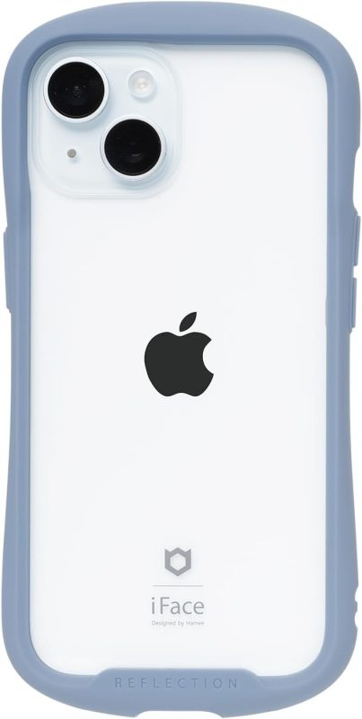 ハミィ(Hamee) iPhone 15 iFace Reflection 強化ガラス 透明クリアケース 41-959091