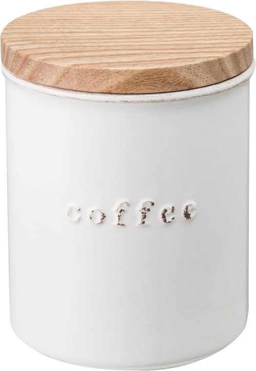 山崎実業tosca トスカ 陶器キャニスター 3428