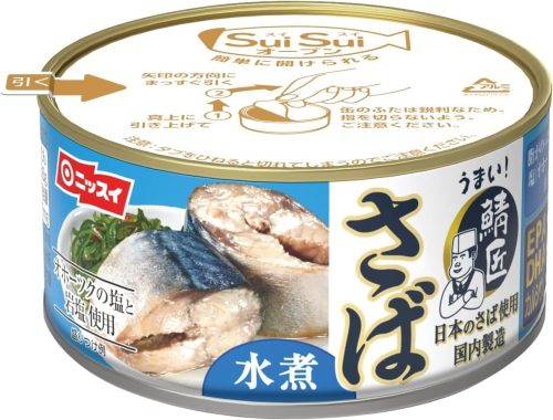 ニッスイ SuiSuiオープン うまい!鯖匠 さば水煮