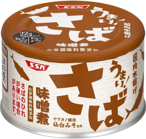 清水食品(SSK) うまい!さば味噌煮
