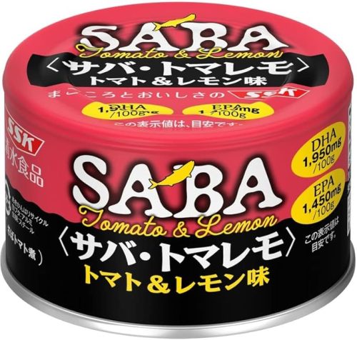 SSK サバ・トマレモ トマト&レモン味 140g