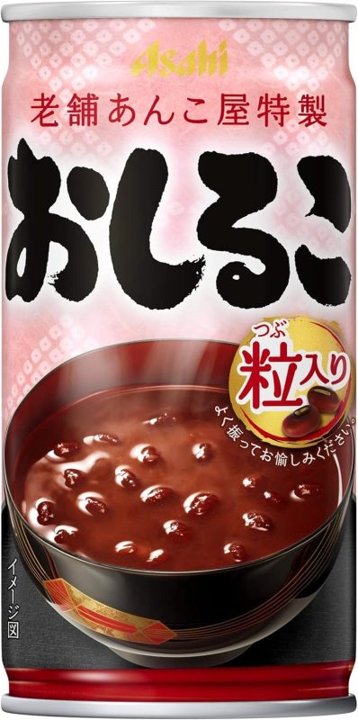 アサヒ飲料 アサヒ おしるこ