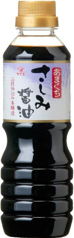 ヤマエ食品工業 本醸造あまくちさしみ醤油