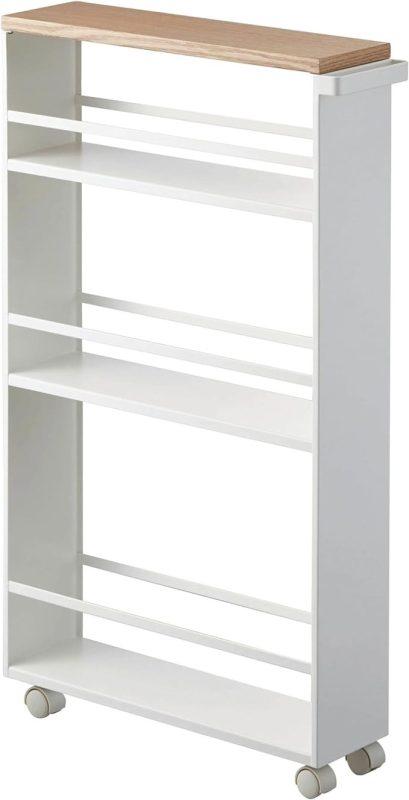 山崎実業 ハンドル付きスリムワゴン タワー 3627