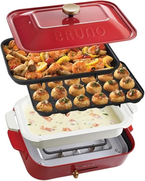 ブルーノ(BRUNO) コンパクトホットプレート BOE021