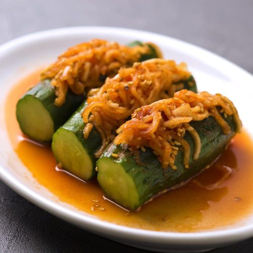 李朝園 きゅうりキムチ オイキムチ 一本漬け