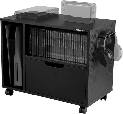 バウヒュッテ(Bauhutte) ゲーム機収納ラック キャビネットタイプ BHS-640G