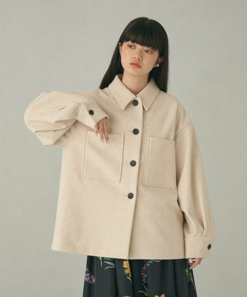 ユナイテッドアローズ グリーンレーベルリラクシング(UNITED ARROWS green label relaxing) EMMEL REFINES EM CPOシャツ ジャケット