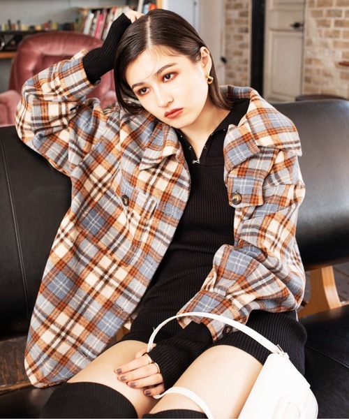 スパイラルガール(SPIRALGIRL) オーバーサイズCPOジャケット