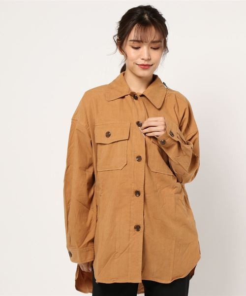 スタイルブロック(STYLEBLOCK) コーデュロイビッグシルエットCPOジャケット