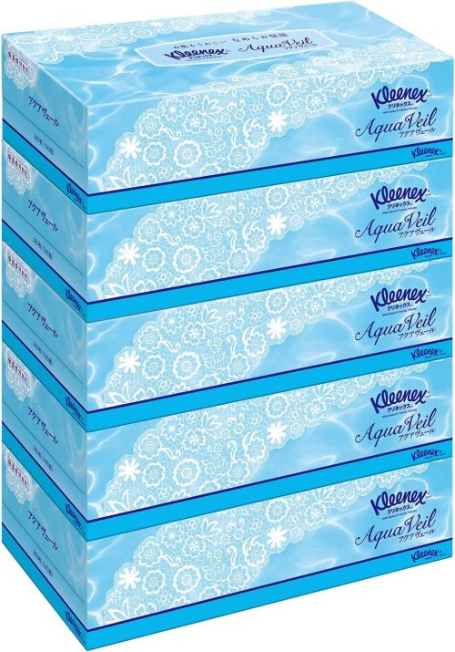 日本製紙クレシア(NIPPON PAPER CRECIA) クリネックス ティシュー アクアヴェール