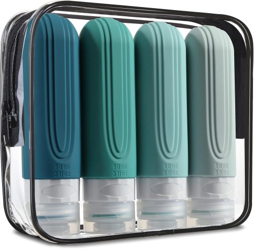 Mrsdry トラベルボトル 収納ポーチ付 4本セット