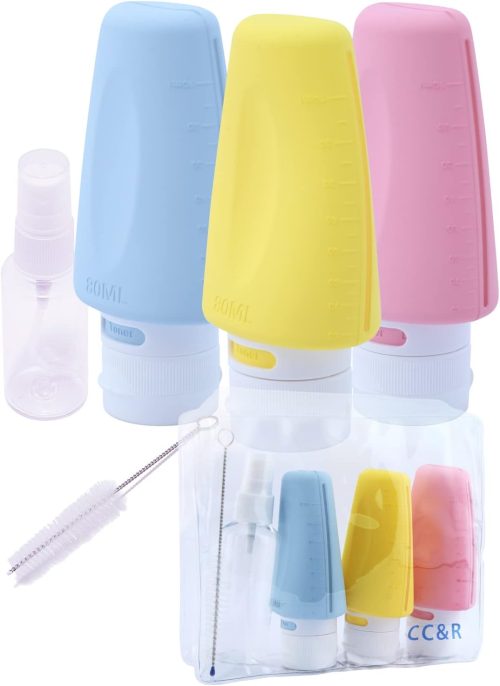 CC＆R トラベルボトル 3本セット 収納ケース付