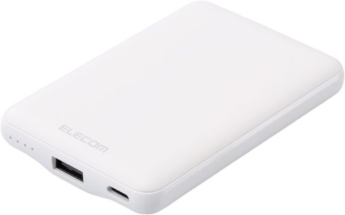 エレコム(ELECOM) 薄型コンパクトモバイルバッテリー DE-C45-5000シリーズ 2024