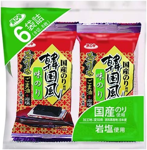 浜乙女 韓国風味付のり