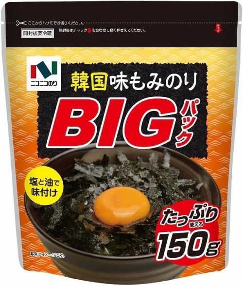 ニコニコのり 韓国味もみのり