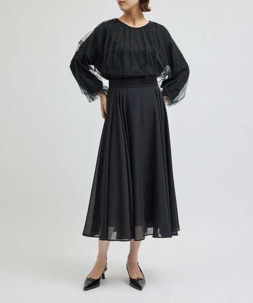 ロペ(ROPE') マナードボイルシアーサーキュラースカート