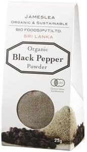 創健社 バイオフーズジャパン 有機黒コショウ 粉