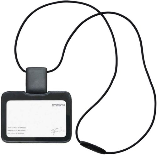 コクヨ(KOKUYO) trystrams IDカードホルダーSMOOTHSTYLE ストラップ横