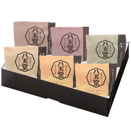 八天堂 くりーむパン6個詰合せ