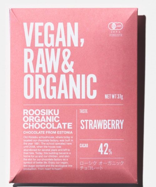 トレテス(tretes) ローシク・オーガニック・チョコレート ストロベリー