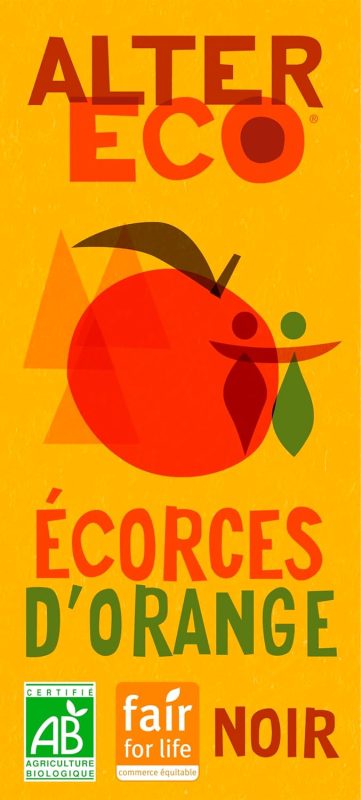 アルテルエコ(ALTER ECO) オーガニックフェアトレードチョコレート ノワールオランジュ