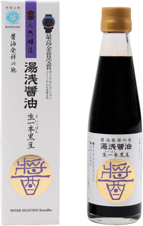 丸新本家 湯浅醤油 生一本黒豆