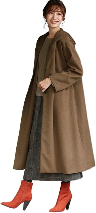 エンジェリーベ(ANGELIEBE) 産前産後対応 フード付ママコート