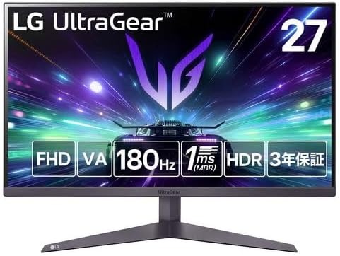 LGエレクトロニクス(LG Electronics) UltraGear 27GS50FX-B
