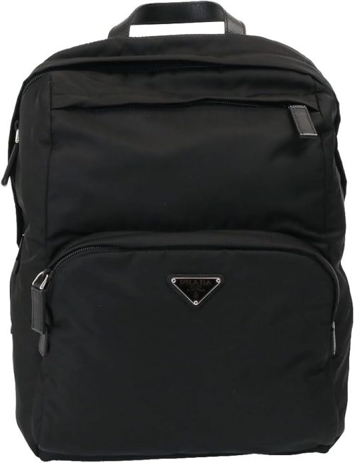 プラダ(PRADA) Re-Nylon xサフィアーノレザー バックパック