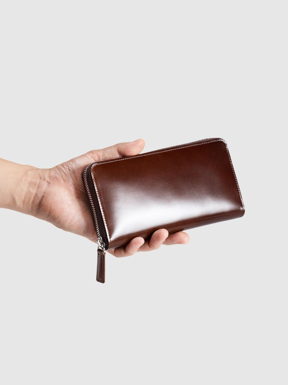 メンズ 長財布 本革 ラウンドファスナー織り メンズ財布 牛革 男女兼用 ブラウン 財布 ラウンドファスナー ウォレット 長財布 本革 おしゃれ