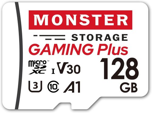 モンスターストレージ(Monster Storage) ゲーミング microSD Nintendo Switch対応 MS-GM128MSD