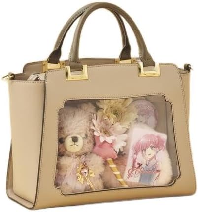 アンドシュエット(& chouette) 推し事バッグ クリアポケット付きスクエアぬいぐるみバッグ 00482420125211