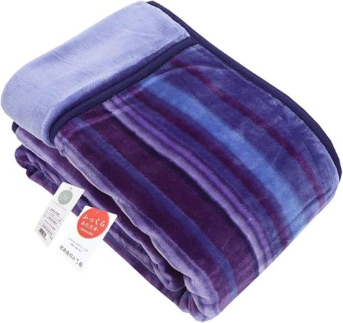 昭和西川 2枚合わせ毛布/バーチカル 2230545050309